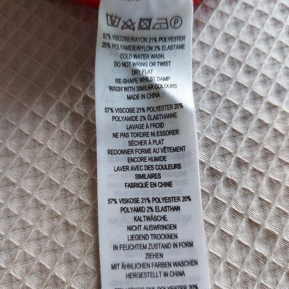 Red A-line dress French Connection - Picture 6 of 6